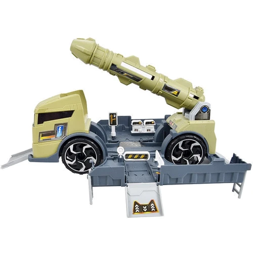 Ігровий набір Veld Co Трейлер-Військова база з балістичною ракетою (P910-A)