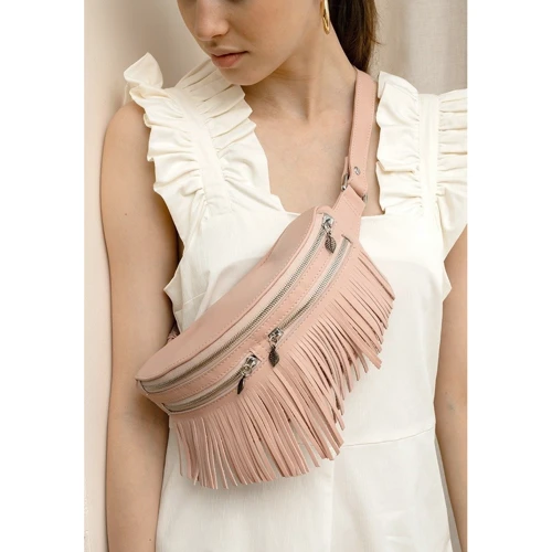 Женская поясная сумка BlankNote Spirit бежевая (BN-BAG-15-light-beige) фото 9