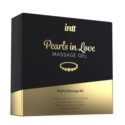 Intt Perls Love - набір для інтимного масажу з перловим намистом, 15 мл