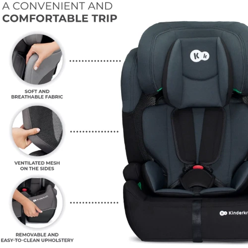 Автокрісло Kinderkraft Comfort Up i-Size Black (KCCOUP02BLK0000) фото 9