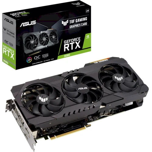 Видеокарта ASUS TUF-RTX3080-O10G-V2-GAMING LHR