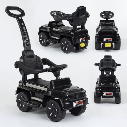 Машина-толокар із ручкою 809 CR-11300 JOY (4) чорний: Виробник Joy