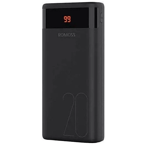 Зовнішній акумулятор Romoss Power Bank 20000mAh Ares20 Black (PAS20-102-2135H): Кількість USB 3