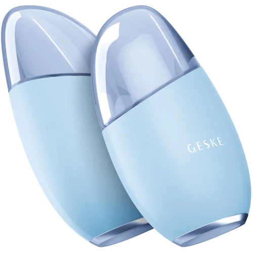 Массажер GESKE Cool&Warm Eye and Face Massager 7в1 aquamarine