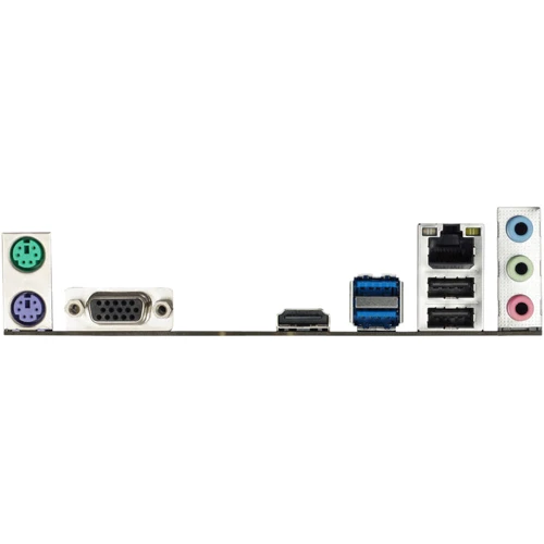 Biostar J3060NH: Разъемы на задней панели USB 2.0, USB 3.2 Gen 1
