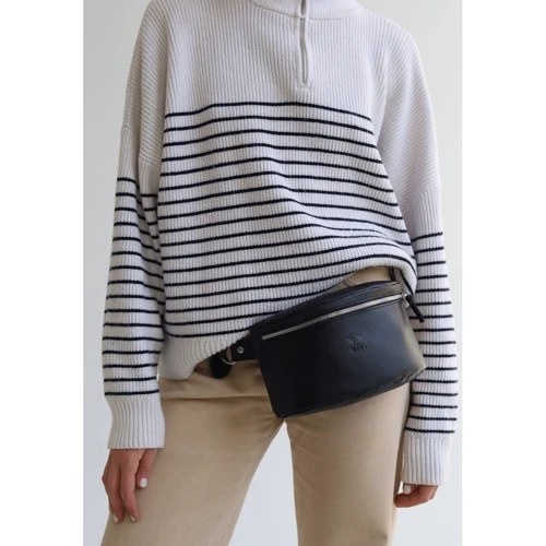 Поясная сумка The Wings черная (TW-BeltBag-black): Пол Унисекс