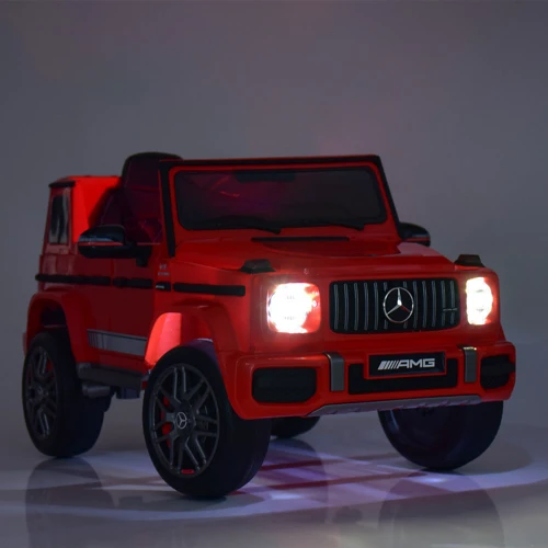 Детский электромобиль Bambi Racer Mercedes-Benz G63, красный (M 4180EBLRS-3): Вид джип