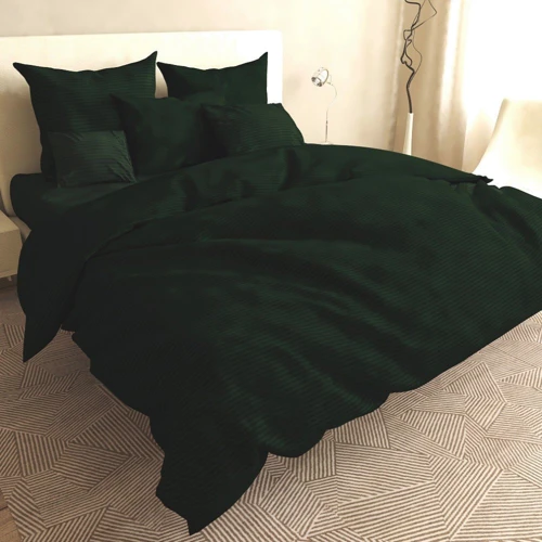Простирадло на гумці SoundSleep Stripy Green бязь 160х200 см (93963909): Склад бязь (100% хлопок)