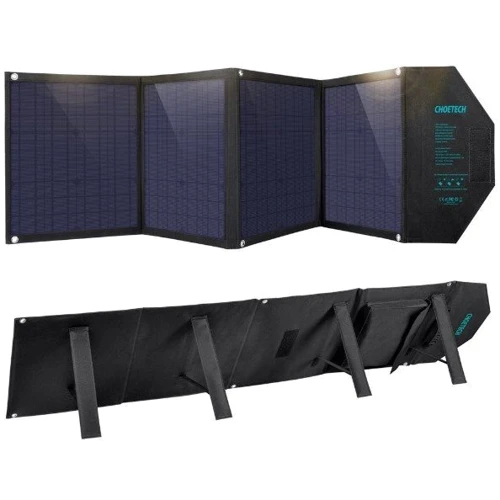 Солнечная панель Choetech 80W Foldable Solar Charger Panel фото 1