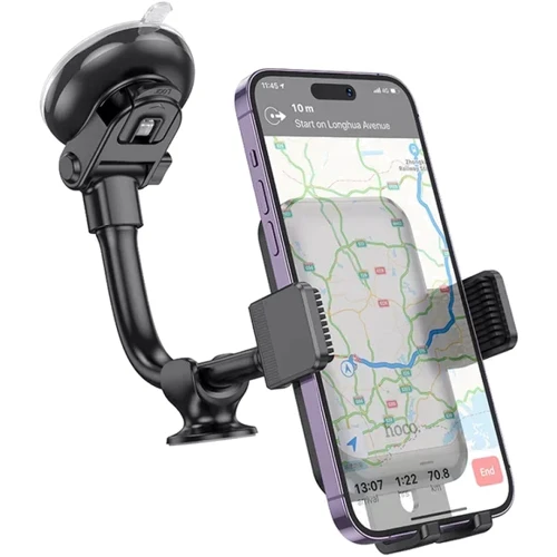 Держатель Hoco Car Holder H27 Black/Gray фото 5