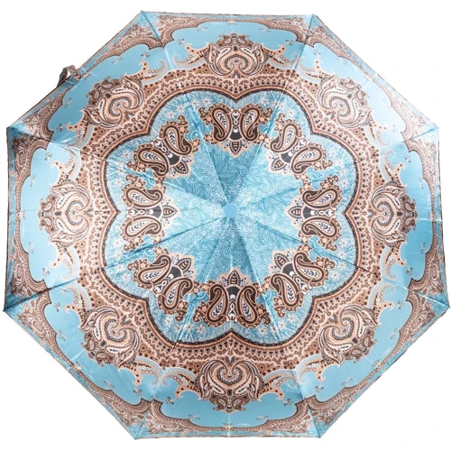 Зонт женский полуавтомат Art Rain голубой (ZAR3614-58)