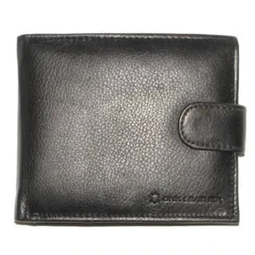 Чоловіче портмоне DNK Leather чорне (N992L-CCF BLACK)