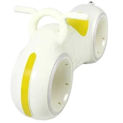 Детский толокар Трон Космо-байк Bluetooth Keedo HD-K06 (Бело-Желтый)