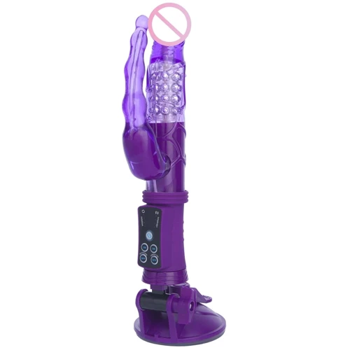 Анально-влагалищный вибратор Toyfa A-Toys High-Tech fantasy Purple