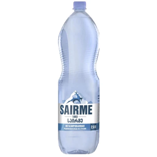 Упаковка води джерельної мінеральної Sairme без газу 6х2 л (4860001590407_6): Об'єм, л 12