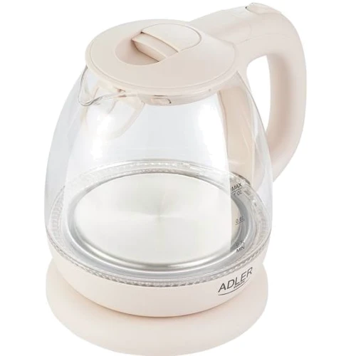 Электрочайник Adler AD 1283C cappuccino: Объем, л 1
