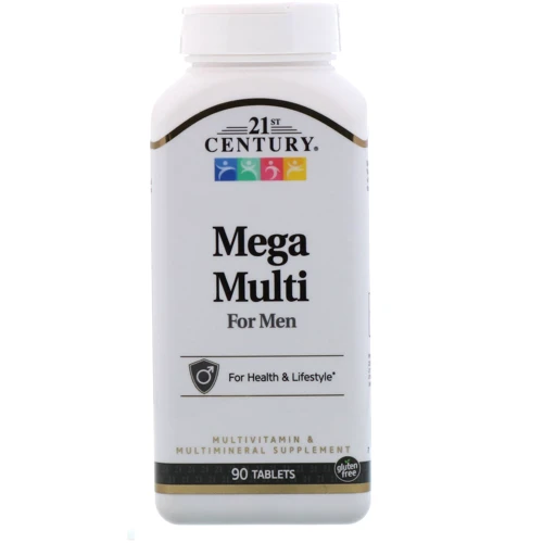 21st Century Mega Multi for Men 90tabs