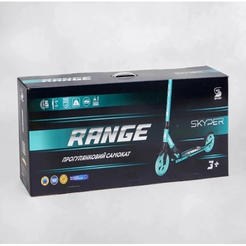 Самокат алюминиевый Skyper S Range фиолетовый (34602): Количество колес 2