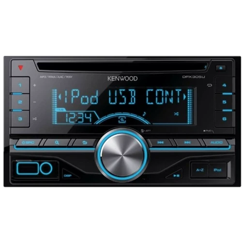 Kenwood DPX-305U: Формфактор 2 DIN (универсальная)