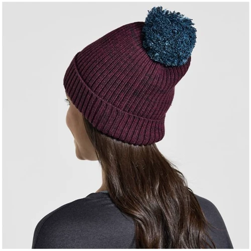 Шапка Saucony RESTED POM BEANIE UNI sundown (800031-SU): Производитель Saucony