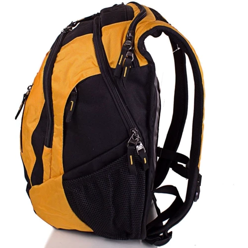 Чоловік рюкзак Onepolar жовтий (W1359-yellow): Застібка Блискавка