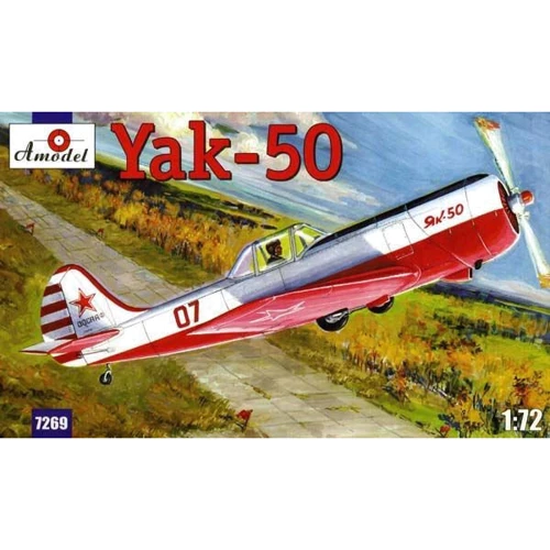 Модель Amodel Яковлев Як-50 Спортивно-пилотажный самолёт (AMO7269)