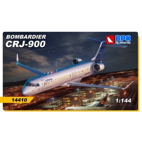Регіональний літак Big Planes kits Bombardier CRJ-900 "Lufthansa airways" BPK14410