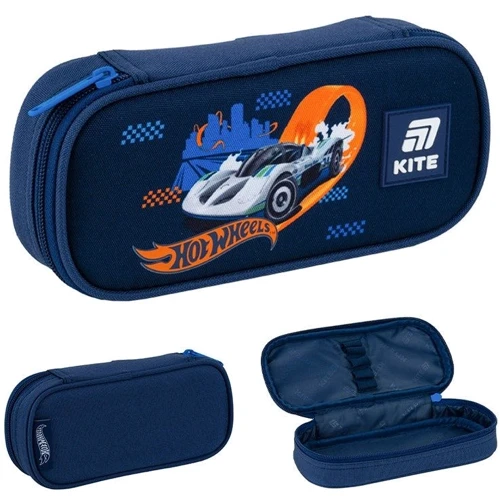 Набор Kite рюкзак + пенал + сумка для обуви 724 Hot Wheels (SET_HW25-724S) фото 3