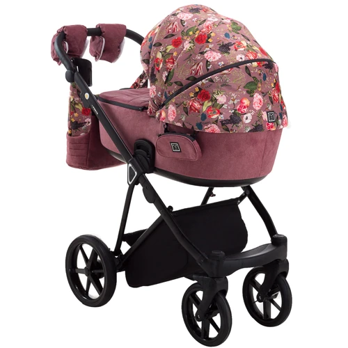 Коляска 2 в 1 Adamex Porto Flowers-2 фото 8