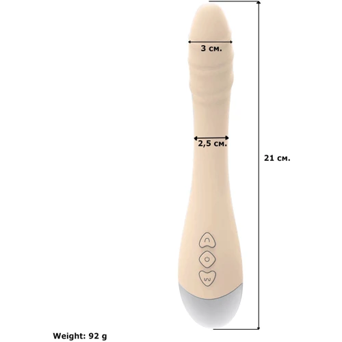 Вибратор NDS 1218-1 Flesh (23605)