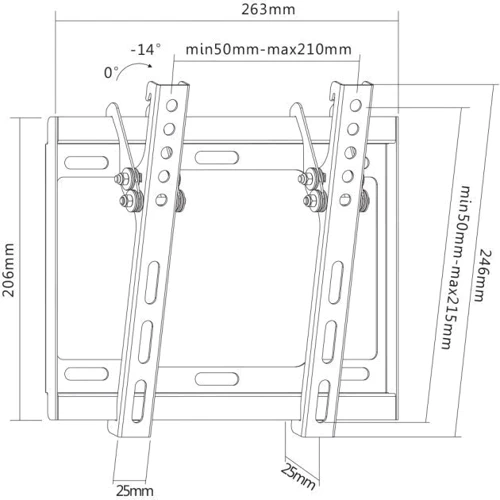 Кронштейн для ТБ UniBracket BZ 01-21 фото 7