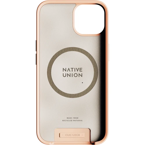 Чехол для iPhone Native Union Clic Pop Magnetic Case Peach (CPOP-PCH-NP21MP) for iPhone 13 Pro: Цвет розовый
