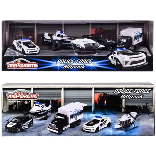 Набор металлических машинок Majorette Полицейские силы 7.5 см 5 шт.(2053188)