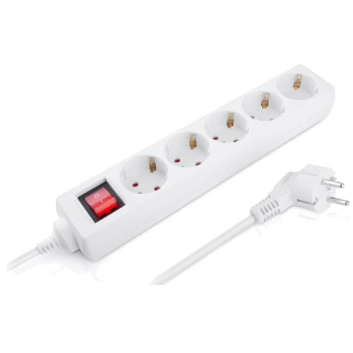 Сетевой фильтр REAL-EL RS-Protect M 1.8m, white (EL122300025): Количество USB портов, шт Нет