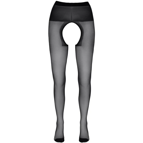 Колготки Orion Cottelli Collection Crotchless Tights Black, 2 (2510030)