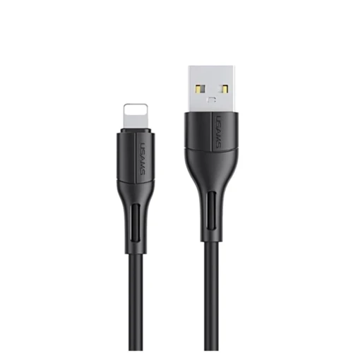 Кабель Usams USB Cable to Lightning 1m Black (US-SJ500)