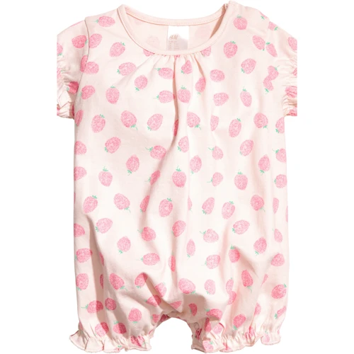 Піжама H & M 2470726 80 см різнобарвна 2 шт.: Стать дівчинка