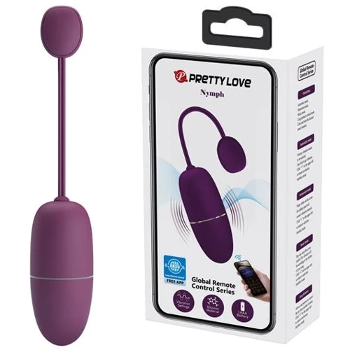 Виброяйцо LYBAILE Pretty Love Nymph Dark Purple (App)