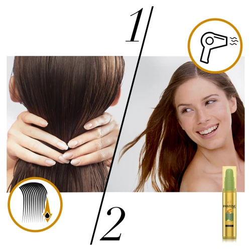 Pantene Сыворотка Укрепление и блеск 150 ml: Тип волос Поврежденные