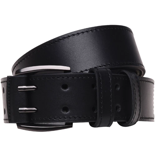 Чоловічий ремінь Borsa Leather чорний (brvdp61)