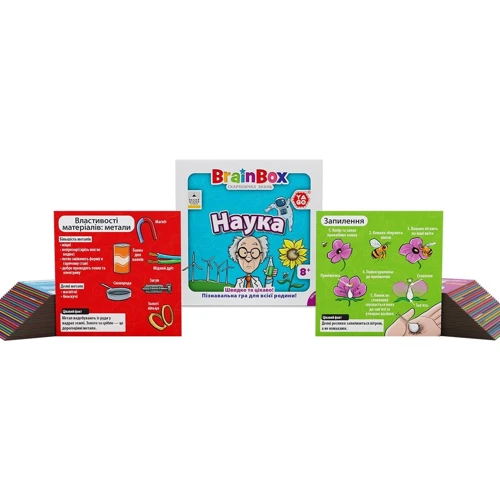 Познавательная игра – YaGo BrainBox Наука (BZZBRSC01UA): Возраст от 8-ми лет