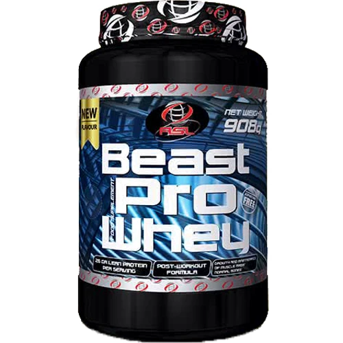 Протеин AllSports Labs Beast Pro Whey 908 g /28 servings/ Vanilla Strawberry