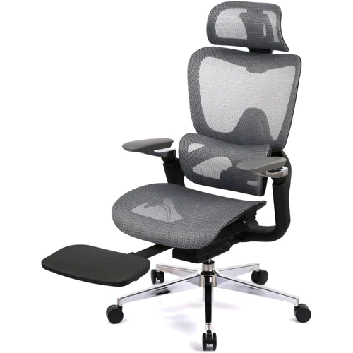 Офісне крісло АКЛАС Петрос R-SR Сірий (Сірий) (00158584)