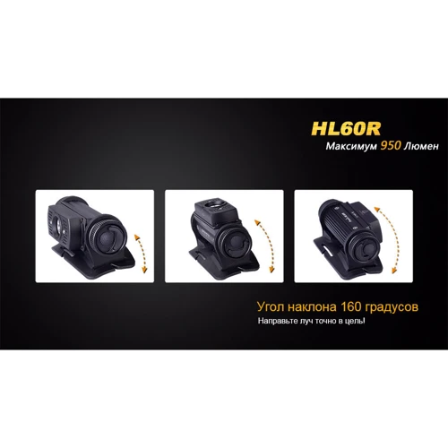 Фонарь туристический Fenix HL60R Cree XM-L2 U2 Neutral White LED фото 16