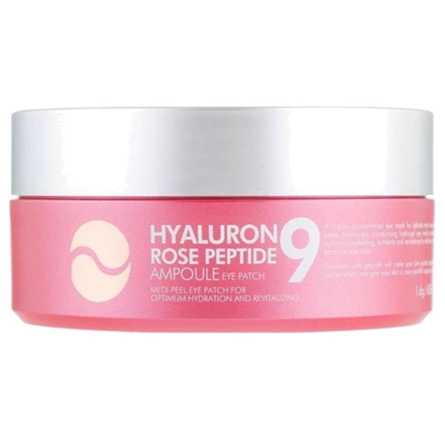 Medi-Peel Hyaluron Rose Peptide 9 Ampoule Eye Patch Гидрогелевые патчи с пептидами и болгарской розой 60 шт.: Классификация Профессиональная