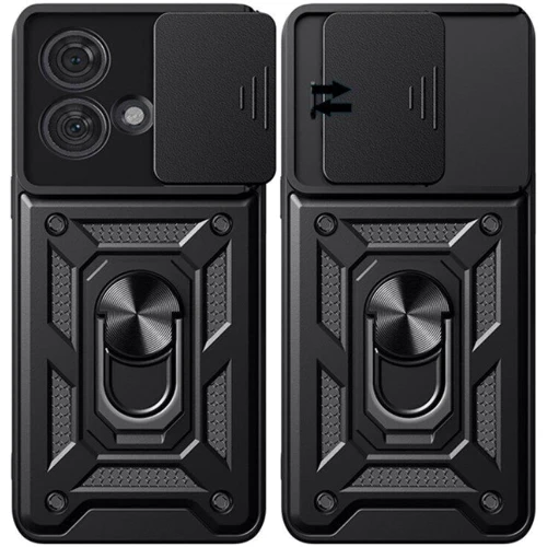 Чехол для телефонов BeCover Military Black for Motorola Edge 40 Neo (710677): Тип накладка на заднюю часть