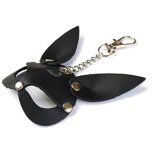 Брелок на карабіні для ключів Art of Sex Bunny (чорний)