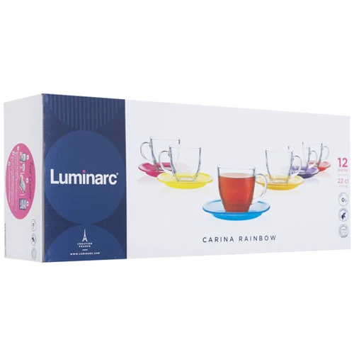 LUMINARC CARINA RAINBOW 6х220 мл для чаю (N4217) фото 7