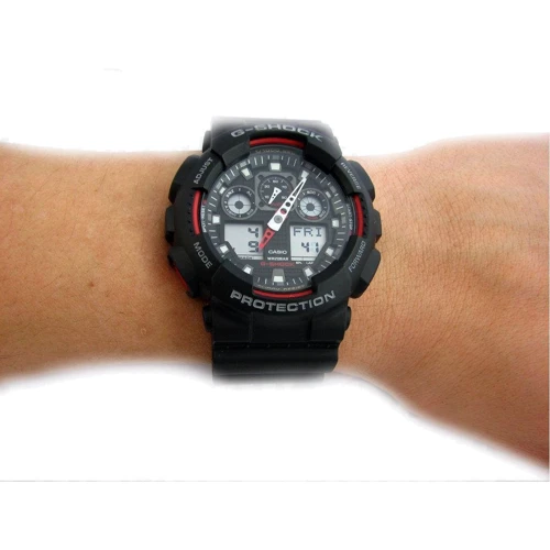 Наручний годинник Casio G-SHOCK GA-100-1A4ER: Механізм кварцовий