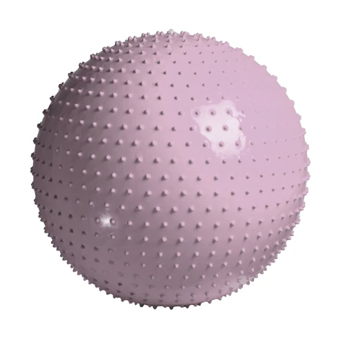 Мяч для фитнеса 4FIZJO Anti-Burst Pink массажный 65 см (4FJ0617)